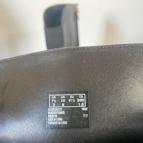 Clarks Sz 10 Knee High Leather Boots - Picture 8 of 8